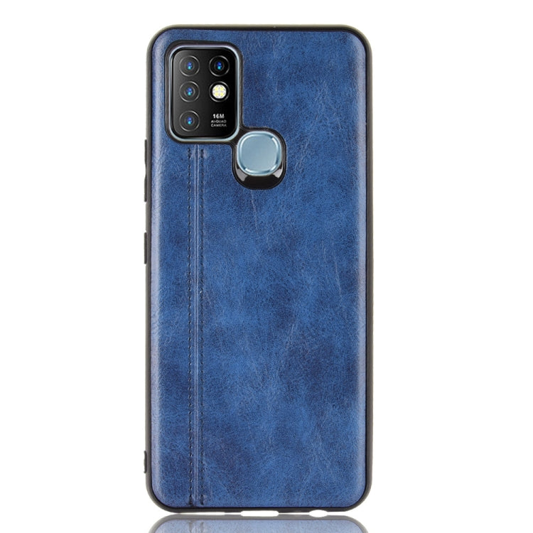 For Infinix Hot 10 Shockproof Sewing Cow Pattern Skin PC + PU + TPU Case