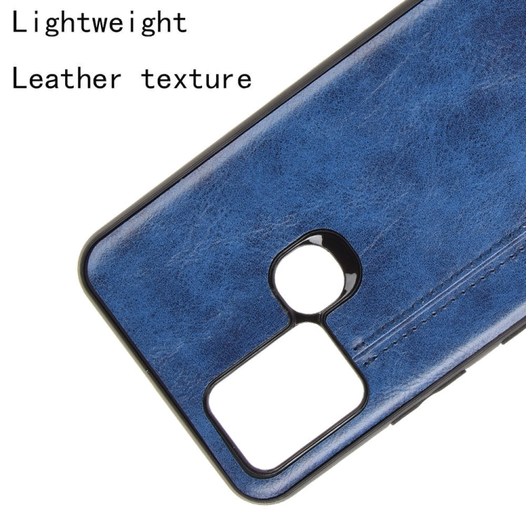 For Infinix Hot 10 Shockproof Sewing Cow Pattern Skin PC + PU + TPU Case