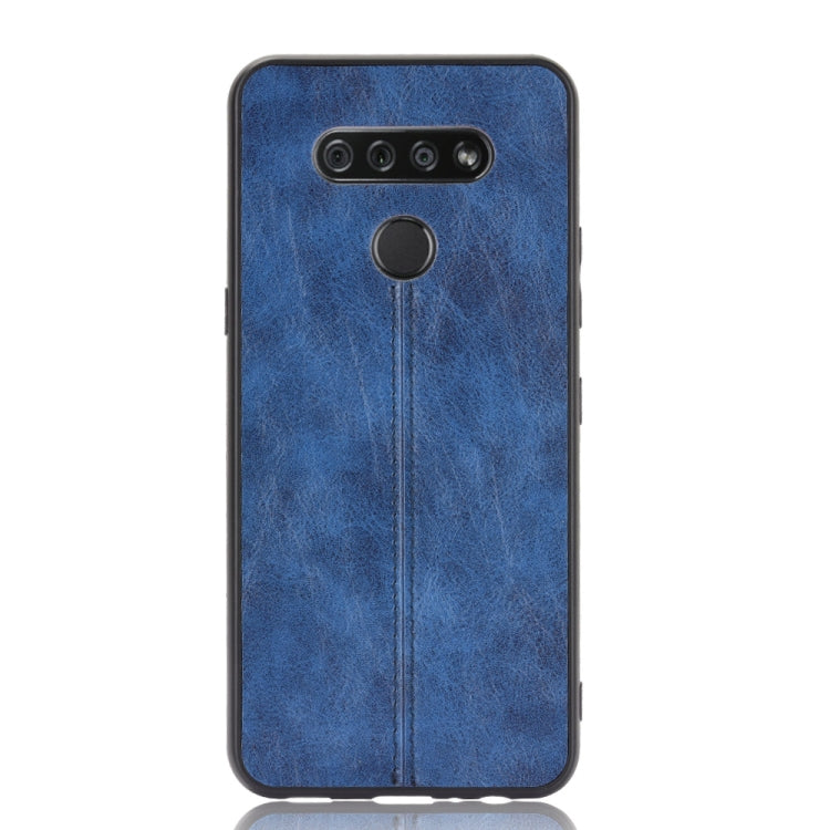 For LG K51 Shockproof Sewing Cow Pattern Skin PC + PU + TPU Case