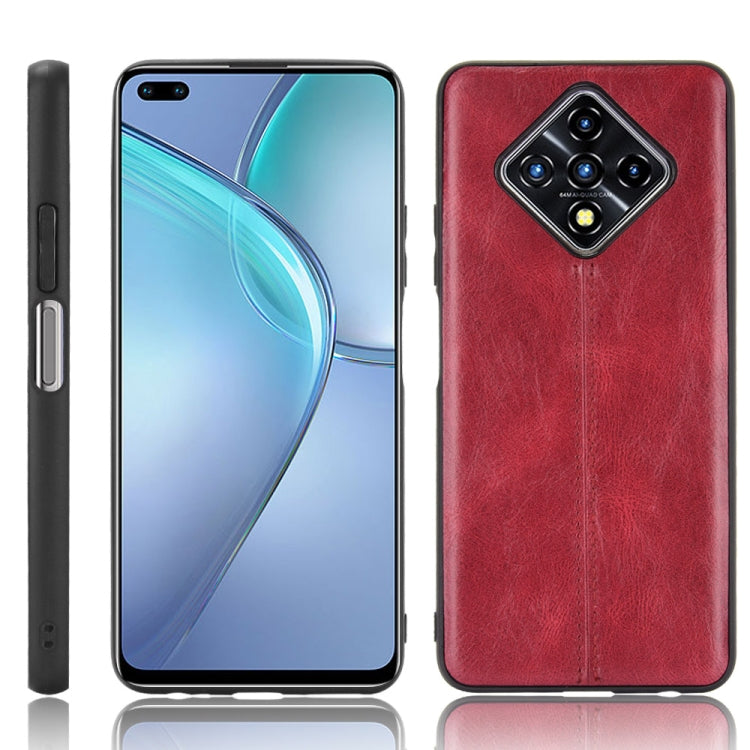 For Infinix Zero 8 Shockproof Sewing Cow Pattern Skin PC + PU + TPU Case