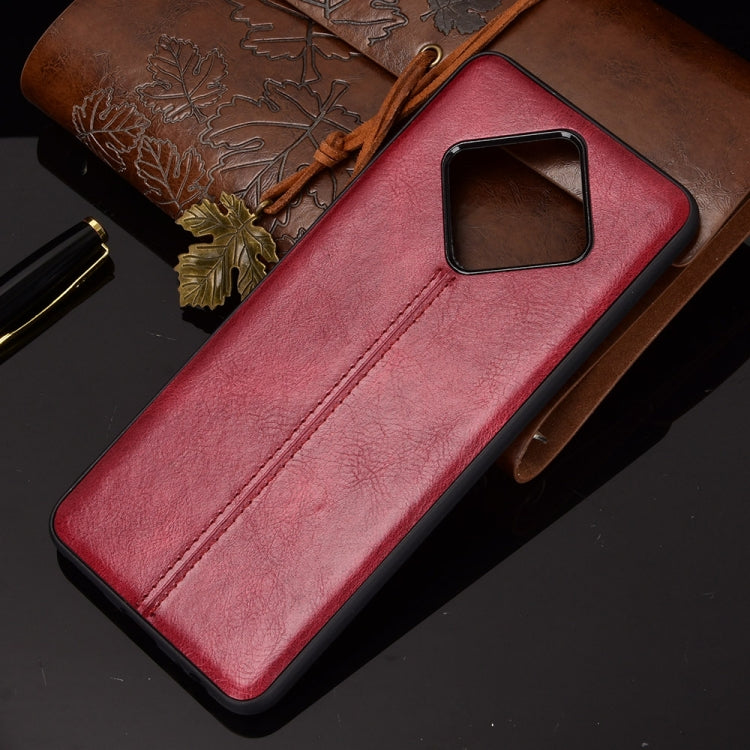 For Infinix Zero 8 Shockproof Sewing Cow Pattern Skin PC + PU + TPU Case