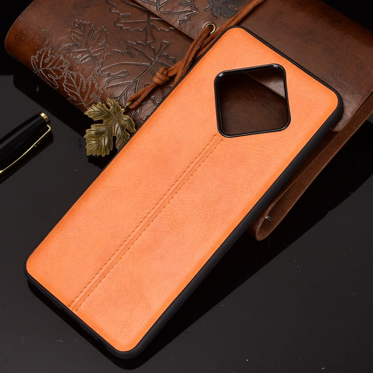 For Infinix Zero 8 Shockproof Sewing Cow Pattern Skin PC + PU + TPU Case