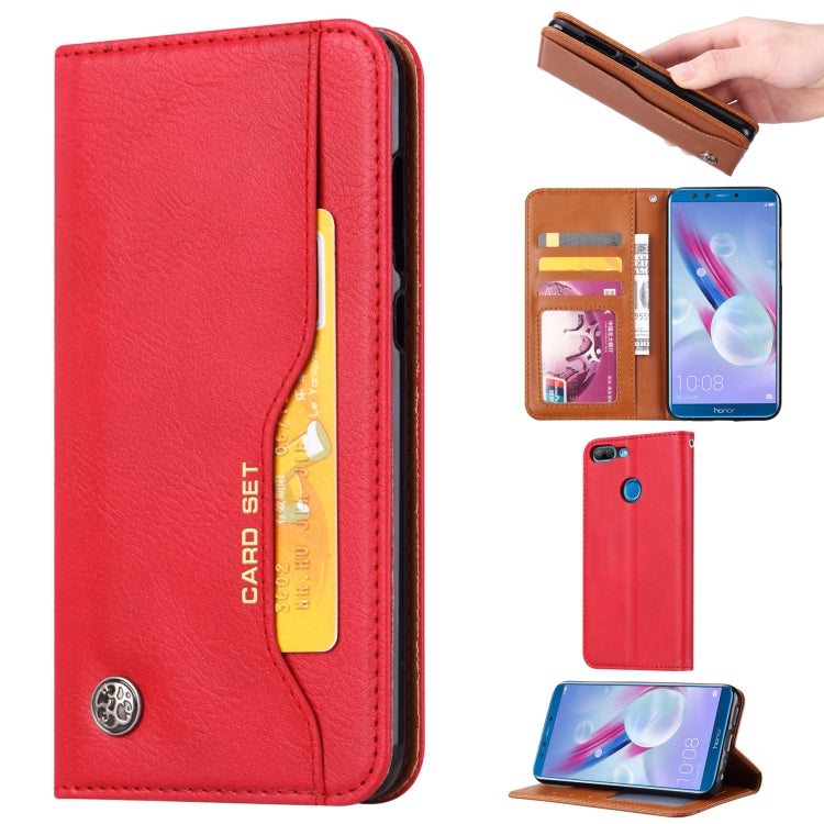 Knead Skin Texture Horizontal Flip Leather Case for Huawei Honor 9 Lite / Honor 9i, with Photo Frame & Holder & Card Slots & Wallet