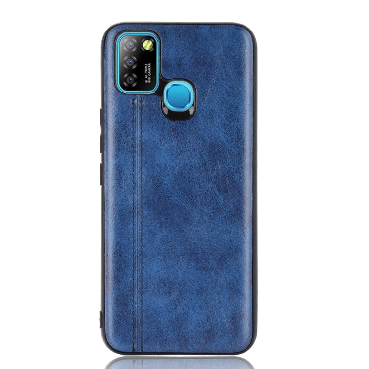 For Infinix Hot 10 Lite Shockproof Sewing Cow Pattern Skin PC + PU + TPU Case