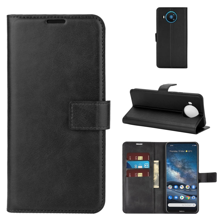 For Nokia 8.3 5G Retro Calf Pattern Buckle Horizontal Flip Leather Case with Holder & Card Slots & Wallet