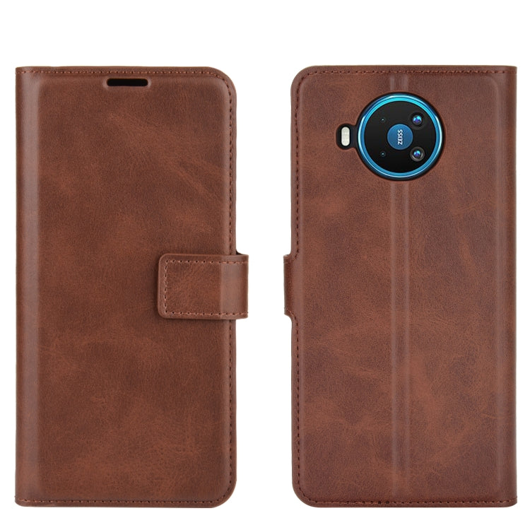 For Nokia 8.3 5G Retro Calf Pattern Buckle Horizontal Flip Leather Case with Holder & Card Slots & Wallet