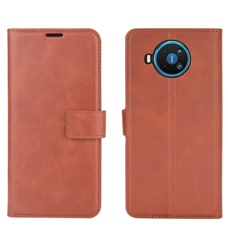 For Nokia 8.3 5G Retro Calf Pattern Buckle Horizontal Flip Leather Case with Holder & Card Slots & Wallet