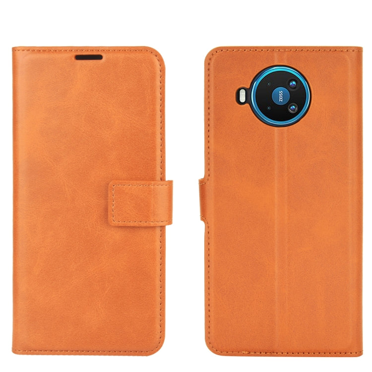 For Nokia 8.3 5G Retro Calf Pattern Buckle Horizontal Flip Leather Case with Holder & Card Slots & Wallet