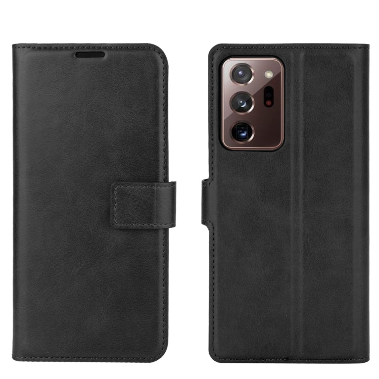 For Samsung Galaxy Note20 Ultra Retro Calf Pattern Buckle Horizontal Flip Leather Case with Holder & Card Slots & Wallet