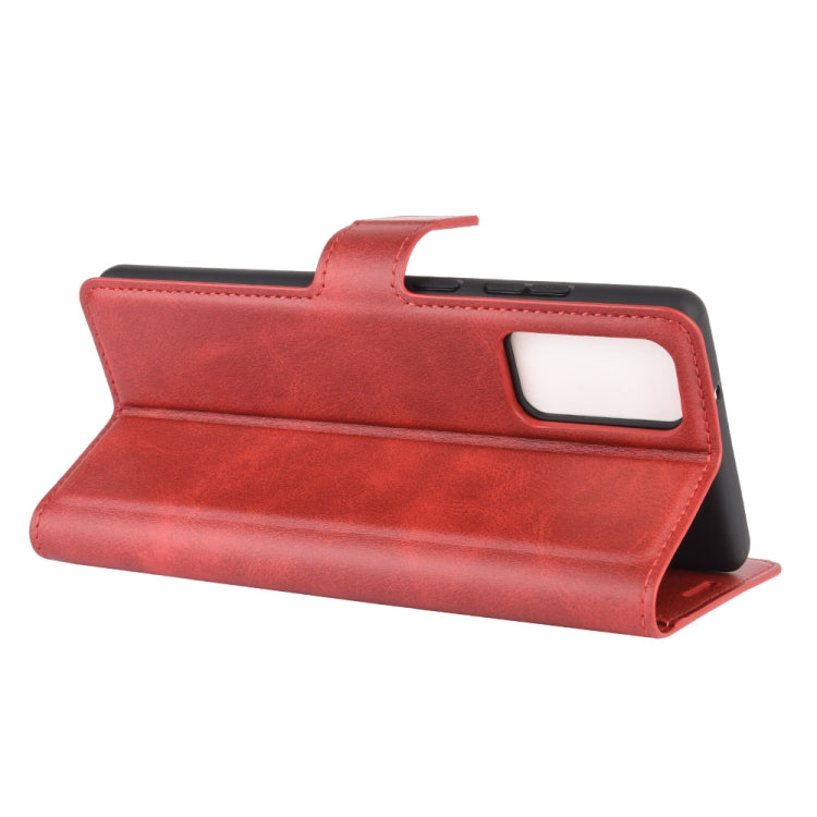 For Samsung Galaxy Note20 Retro Calf Pattern Buckle Horizontal Flip Leather Case with Holder & Card Slots & Wallet