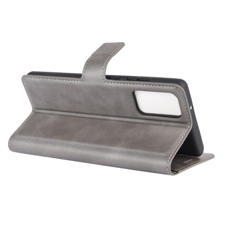 For Samsung Galaxy Note20 Retro Calf Pattern Buckle Horizontal Flip Leather Case with Holder & Card Slots & Wallet