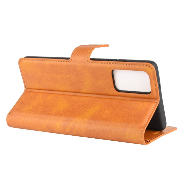 For Samsung Galaxy Note20 Retro Calf Pattern Buckle Horizontal Flip Leather Case with Holder & Card Slots & Wallet