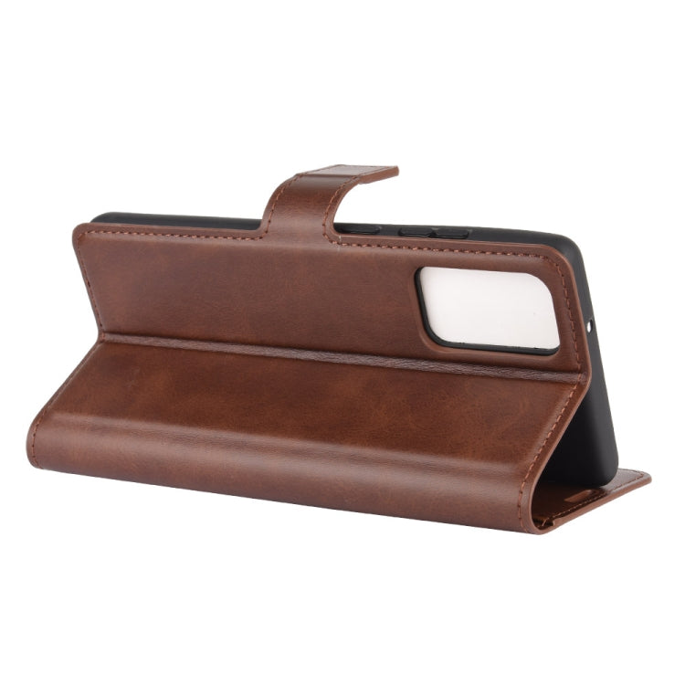 For Samsung Galaxy Note20 Retro Calf Pattern Buckle Horizontal Flip Leather Case with Holder & Card Slots & Wallet