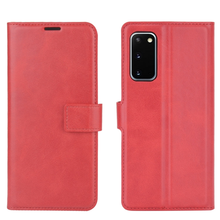 For Samsung Galaxy S20 FE Retro Calf Pattern Buckle Horizontal Flip Leather Case with Holder & Card Slots & Wallet