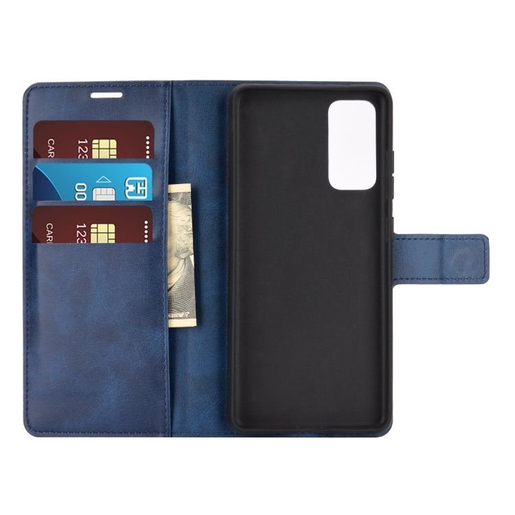 For Samsung Galaxy S20 FE Retro Calf Pattern Buckle Horizontal Flip Leather Case with Holder & Card Slots & Wallet