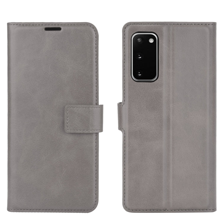 For Samsung Galaxy S20 FE Retro Calf Pattern Buckle Horizontal Flip Leather Case with Holder & Card Slots & Wallet