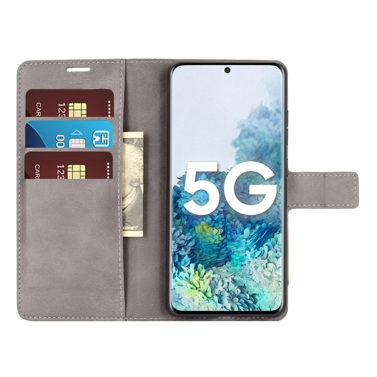 For Samsung Galaxy S20 FE Retro Calf Pattern Buckle Horizontal Flip Leather Case with Holder & Card Slots & Wallet