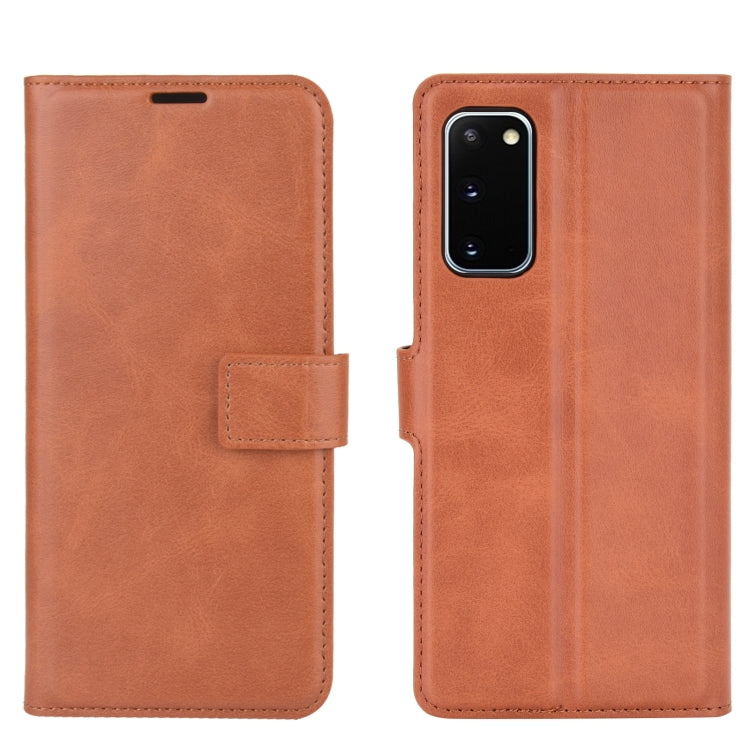 For Samsung Galaxy S20 FE Retro Calf Pattern Buckle Horizontal Flip Leather Case with Holder & Card Slots & Wallet