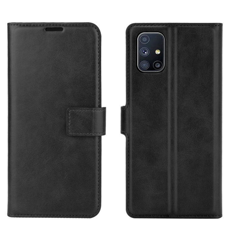For Samsung Galaxy M51 Retro Calf Pattern Buckle Horizontal Flip Leather Case with Holder & Card Slots & Wallet