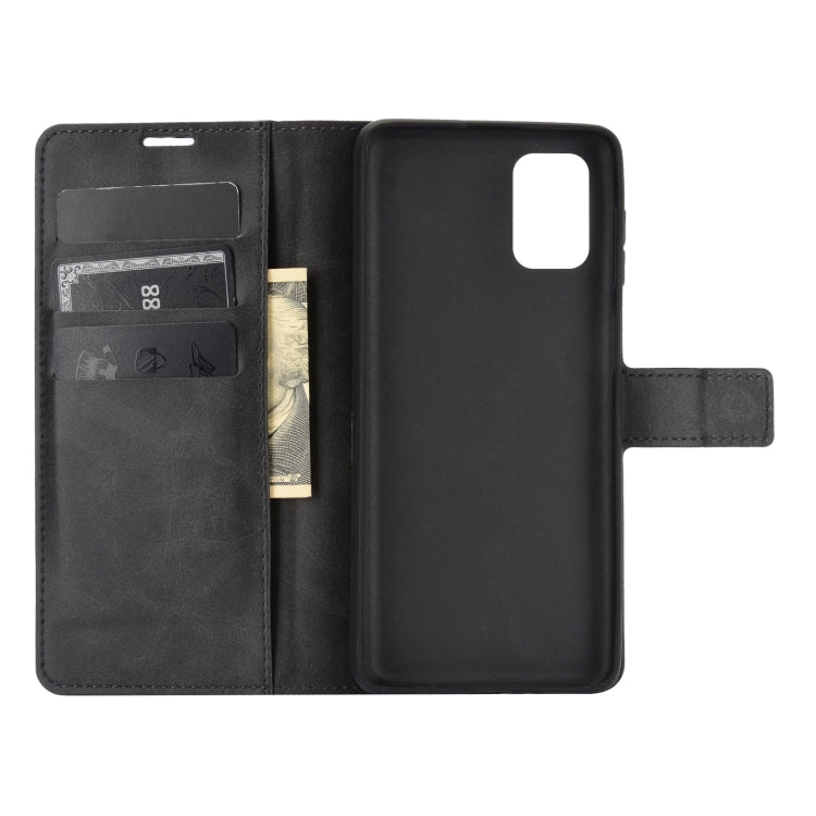 For Samsung Galaxy M51 Retro Calf Pattern Buckle Horizontal Flip Leather Case with Holder & Card Slots & Wallet