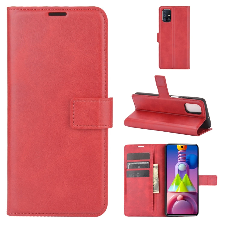 For Samsung Galaxy M51 Retro Calf Pattern Buckle Horizontal Flip Leather Case with Holder & Card Slots & Wallet