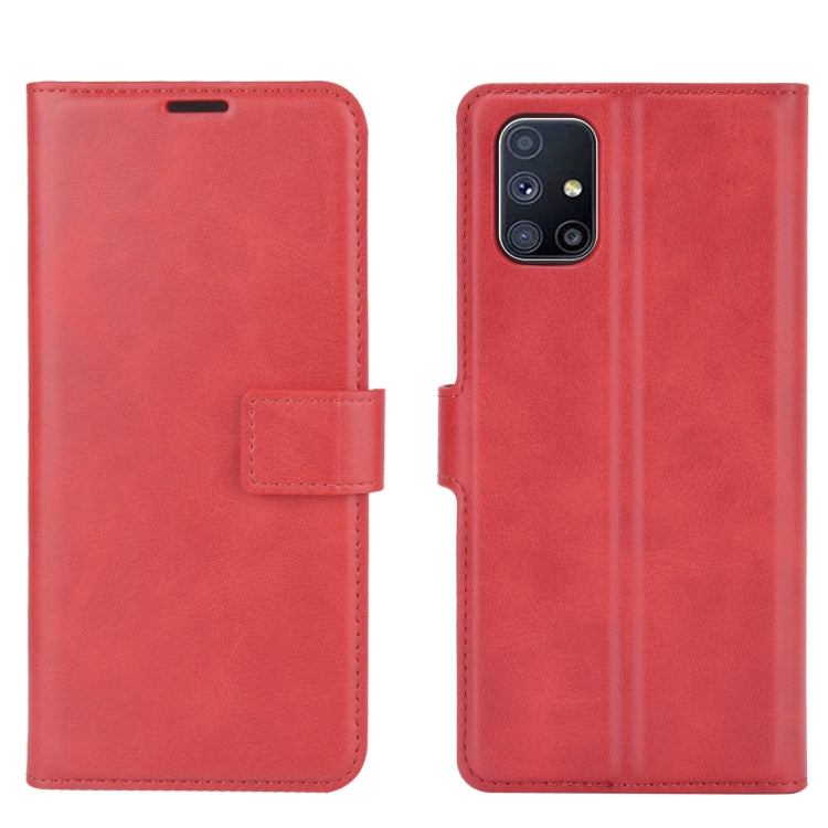 For Samsung Galaxy M51 Retro Calf Pattern Buckle Horizontal Flip Leather Case with Holder & Card Slots & Wallet
