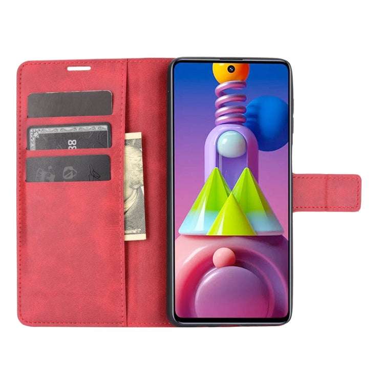 For Samsung Galaxy M51 Retro Calf Pattern Buckle Horizontal Flip Leather Case with Holder & Card Slots & Wallet
