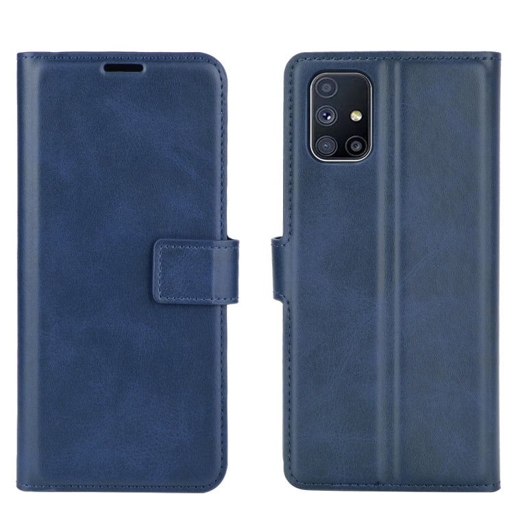 For Samsung Galaxy M51 Retro Calf Pattern Buckle Horizontal Flip Leather Case with Holder & Card Slots & Wallet