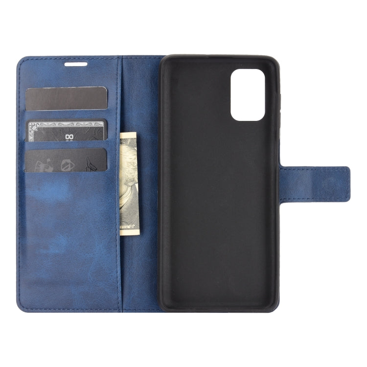 For Samsung Galaxy M51 Retro Calf Pattern Buckle Horizontal Flip Leather Case with Holder & Card Slots & Wallet