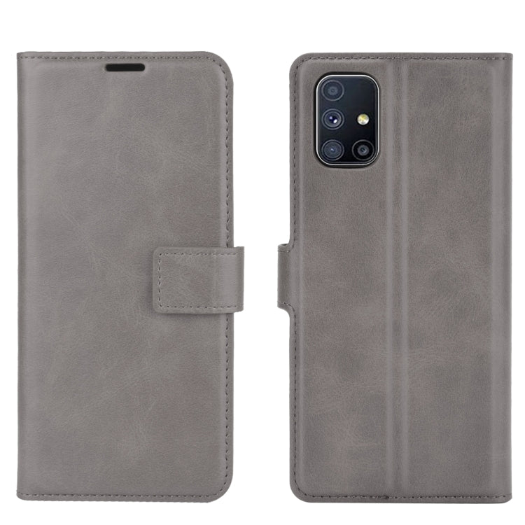 For Samsung Galaxy M51 Retro Calf Pattern Buckle Horizontal Flip Leather Case with Holder & Card Slots & Wallet