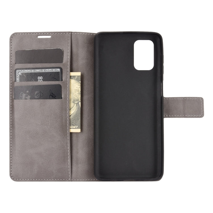 For Samsung Galaxy M51 Retro Calf Pattern Buckle Horizontal Flip Leather Case with Holder & Card Slots & Wallet