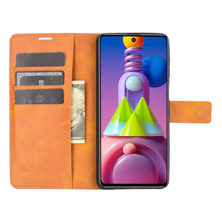 For Samsung Galaxy M51 Retro Calf Pattern Buckle Horizontal Flip Leather Case with Holder & Card Slots & Wallet