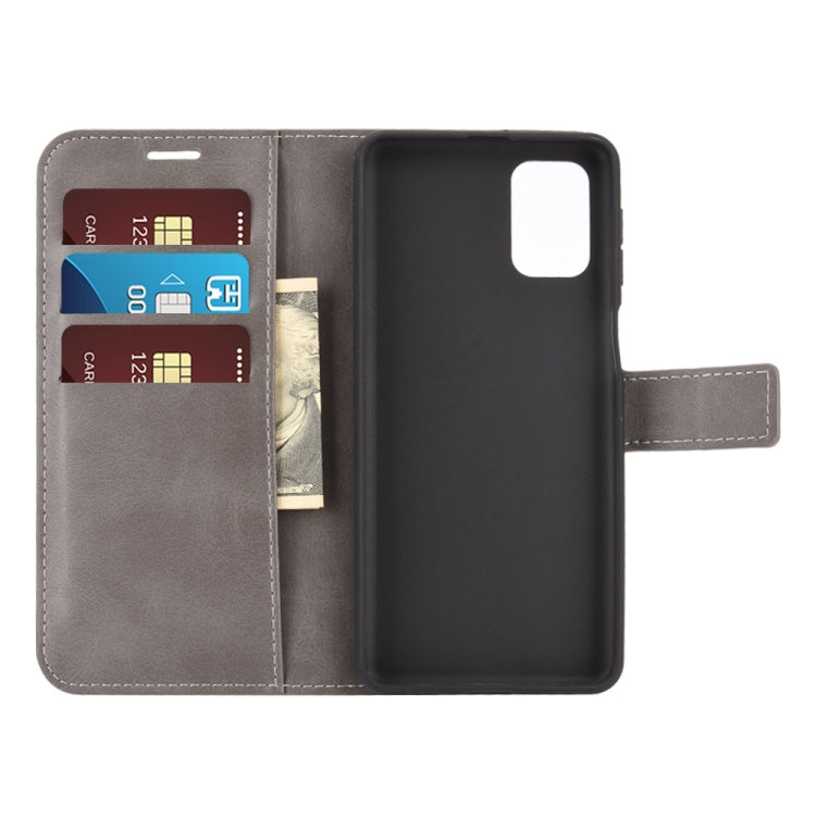 For Samsung Galaxy M31s Retro Calf Pattern Buckle Horizontal Flip Leather Case with Holder & Card Slots & Wallet