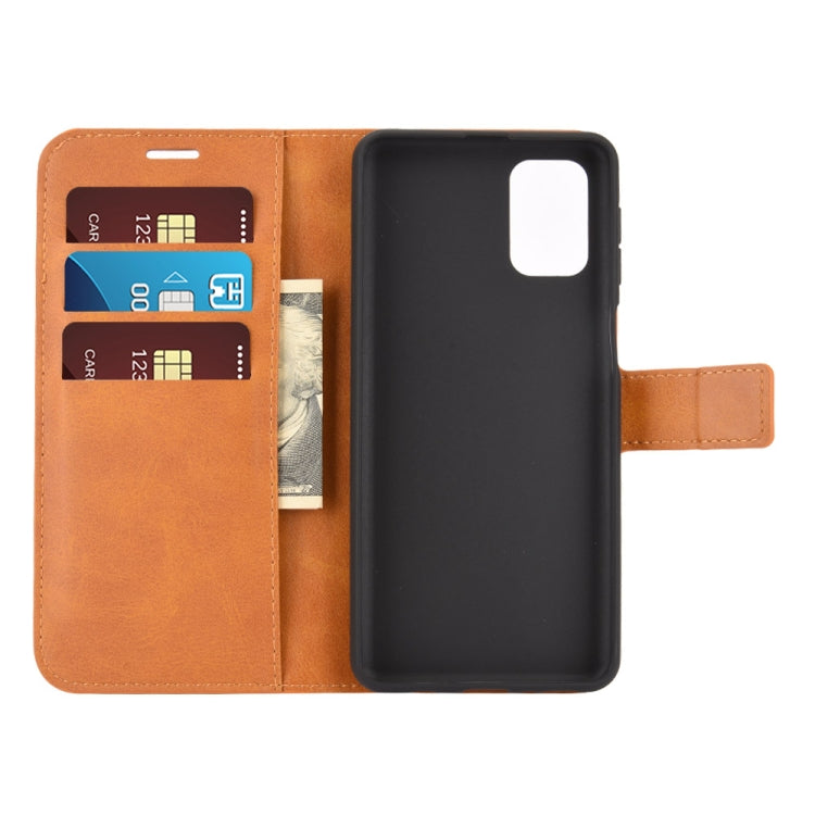 For Samsung Galaxy M31s Retro Calf Pattern Buckle Horizontal Flip Leather Case with Holder & Card Slots & Wallet