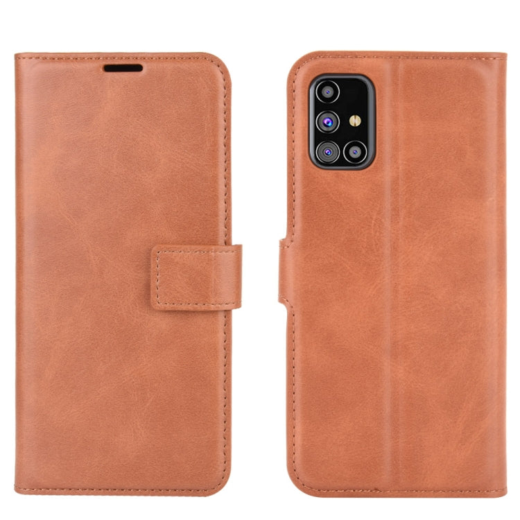 For Samsung Galaxy M31s Retro Calf Pattern Buckle Horizontal Flip Leather Case with Holder & Card Slots & Wallet