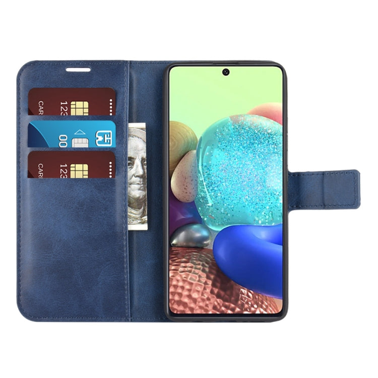 For Samsung Galaxy A71 4G Retro Calf Pattern Buckle Horizontal Flip Leather Case with Holder & Card Slots & Wallet