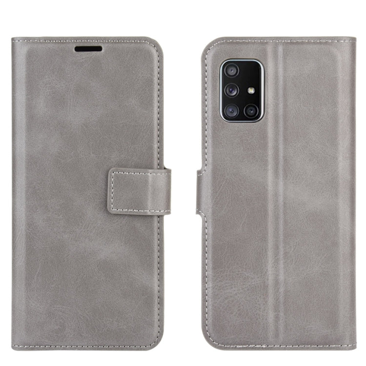 For Samsung Galaxy A71 4G Retro Calf Pattern Buckle Horizontal Flip Leather Case with Holder & Card Slots & Wallet