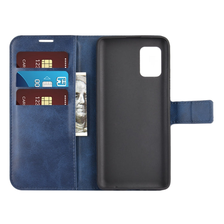 For Samsung Galaxy A51 4G Retro Calf Pattern Buckle Horizontal Flip Leather Case with Holder & Card Slots & Wallet