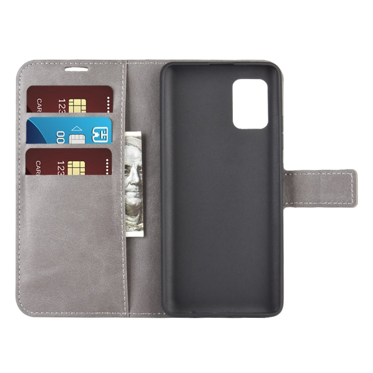 For Samsung Galaxy A51 4G Retro Calf Pattern Buckle Horizontal Flip Leather Case with Holder & Card Slots & Wallet