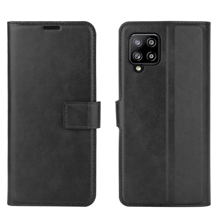 For Samsung Galaxy A42 5G Retro Calf Pattern Buckle Horizontal Flip Leather Case with Holder & Card Slots & Wallet