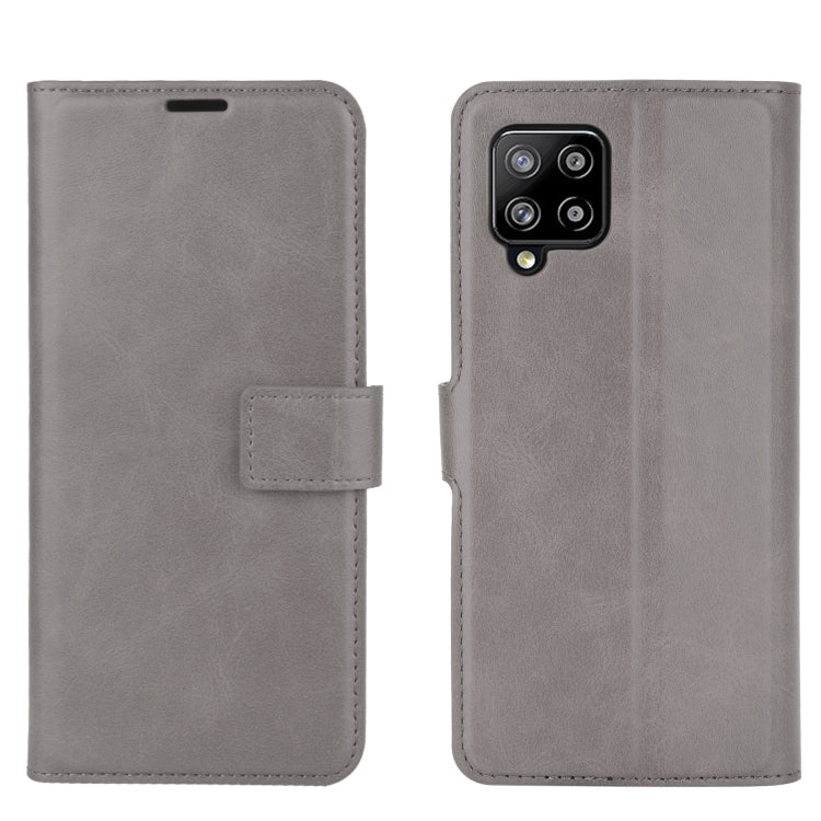 For Samsung Galaxy A42 5G Retro Calf Pattern Buckle Horizontal Flip Leather Case with Holder & Card Slots & Wallet