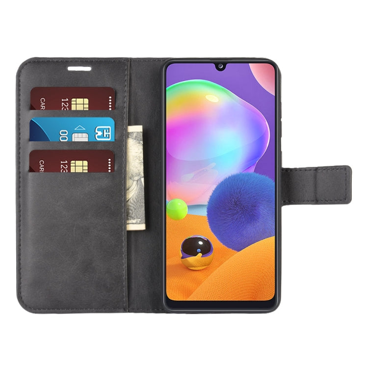 For Samsung Galaxy A31 Retro Calf Pattern Buckle Horizontal Flip Leather Case with Holder & Card Slots & Wallet