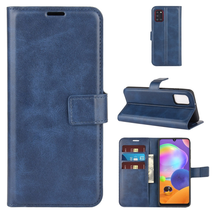 For Samsung Galaxy A31 Retro Calf Pattern Buckle Horizontal Flip Leather Case with Holder & Card Slots & Wallet