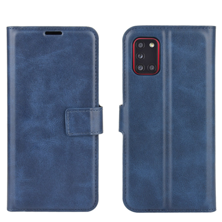 For Samsung Galaxy A31 Retro Calf Pattern Buckle Horizontal Flip Leather Case with Holder & Card Slots & Wallet