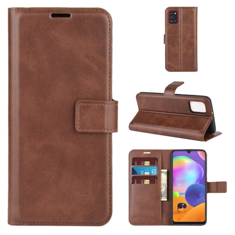 For Samsung Galaxy A31 Retro Calf Pattern Buckle Horizontal Flip Leather Case with Holder & Card Slots & Wallet