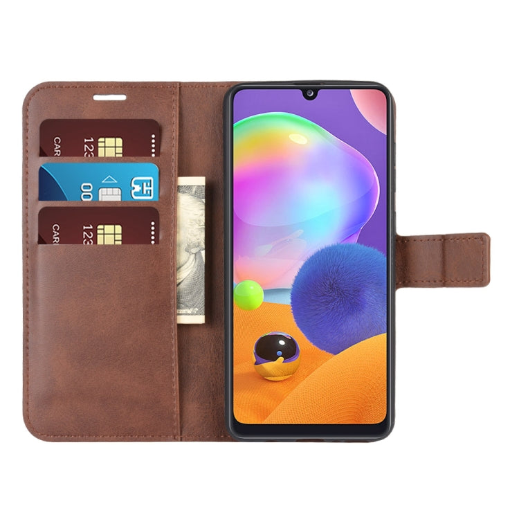 For Samsung Galaxy A31 Retro Calf Pattern Buckle Horizontal Flip Leather Case with Holder & Card Slots & Wallet