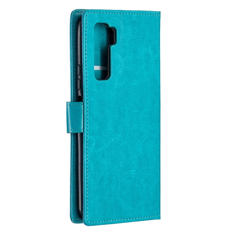 For Huawei P40 Lite 5G Crazy Horse Texture Horizontal Flip Leather Case with Holder & Card Slots & Wallet & Photo Frame
