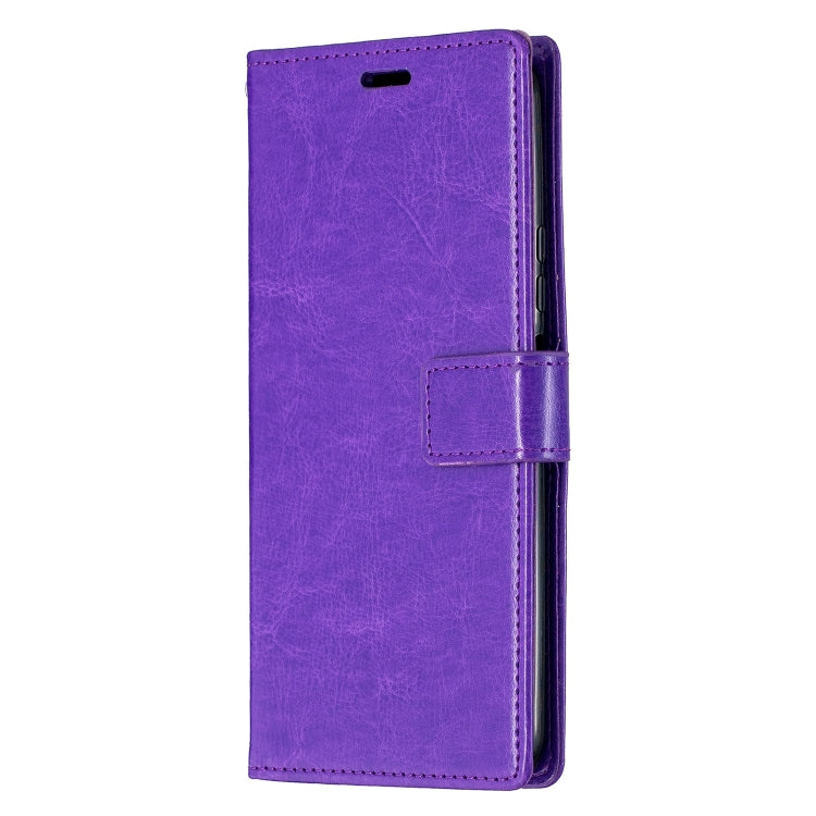 For Huawei P40 Lite 5G Crazy Horse Texture Horizontal Flip Leather Case with Holder & Card Slots & Wallet & Photo Frame