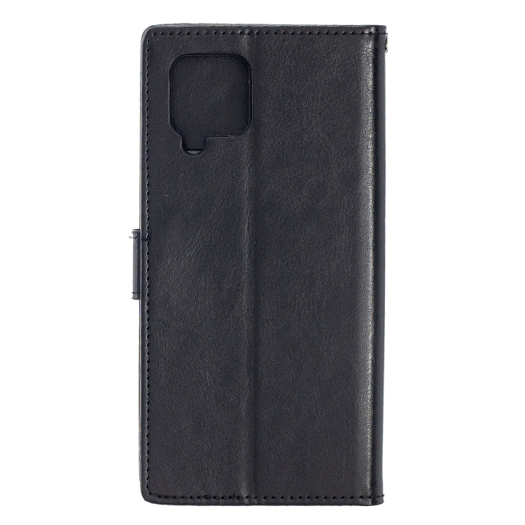 For Samsung Galaxy A42 5G Crazy Horse Texture Horizontal Flip Leather Case with Holder & Card Slots & Wallet & Photo Frame