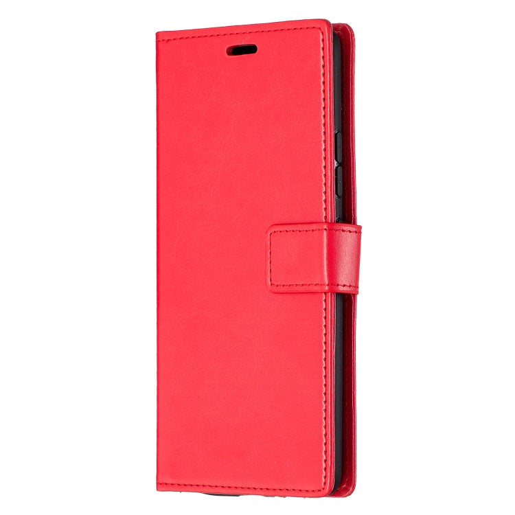 For Samsung Galaxy A42 5G Crazy Horse Texture Horizontal Flip Leather Case with Holder & Card Slots & Wallet & Photo Frame